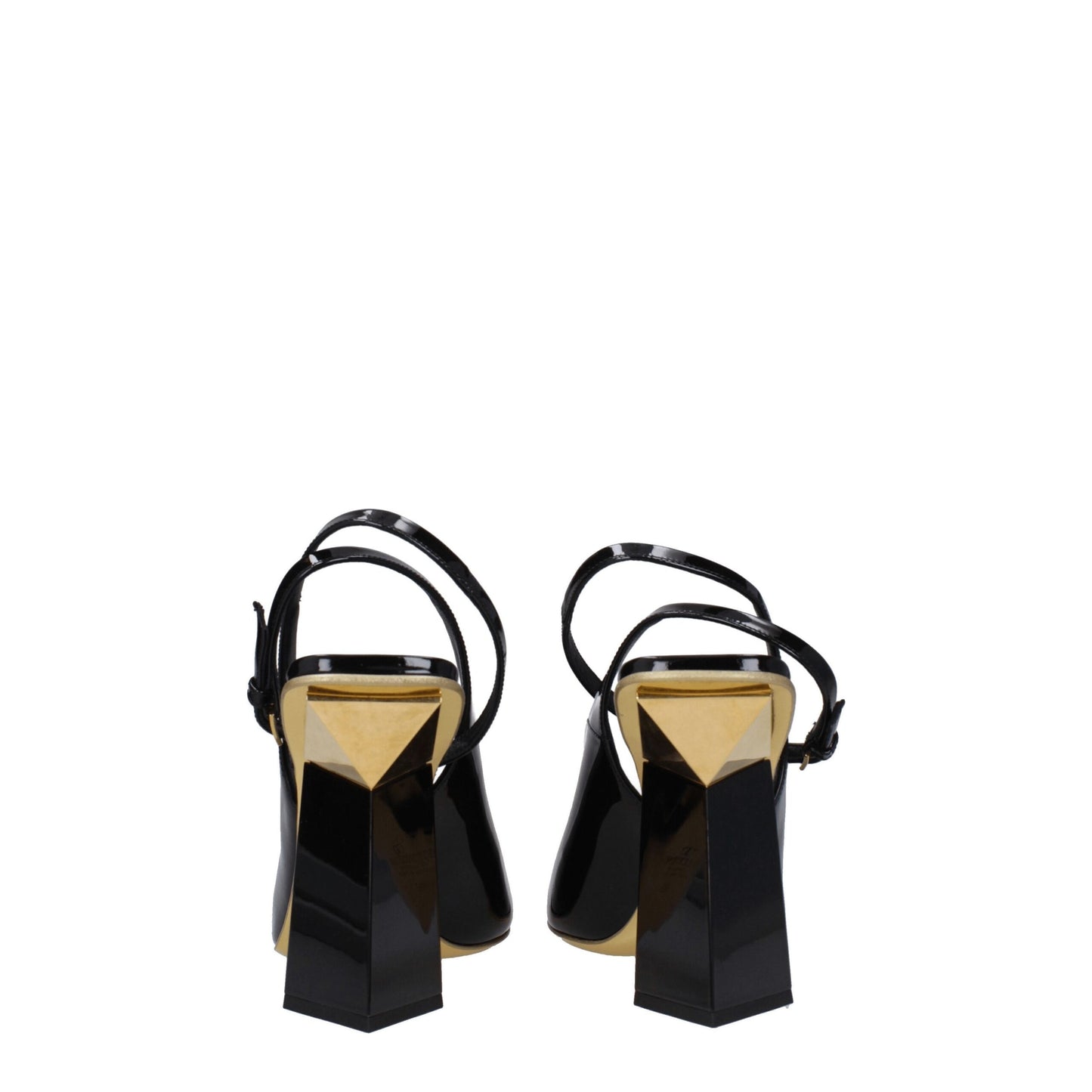 Black Leather Sandals