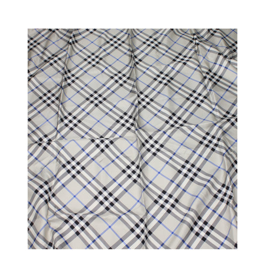 Gray Silk Foulard