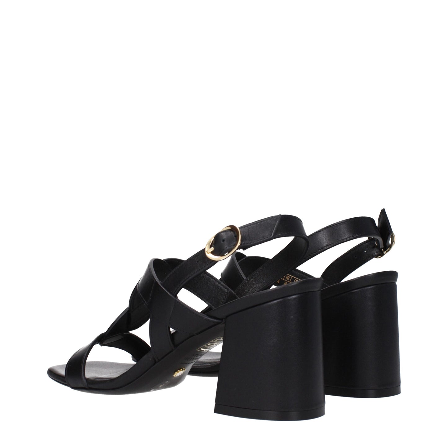 Black Leather Platforms