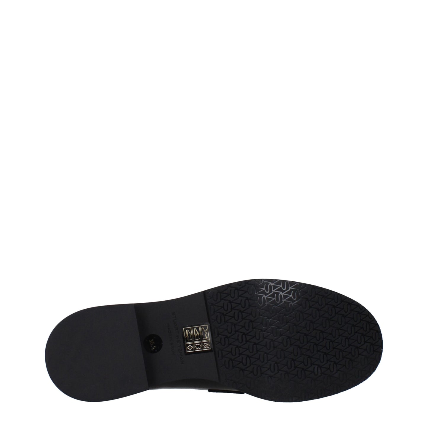 Black Leather Slip-On Loafers