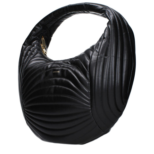 Black Leather Handbag