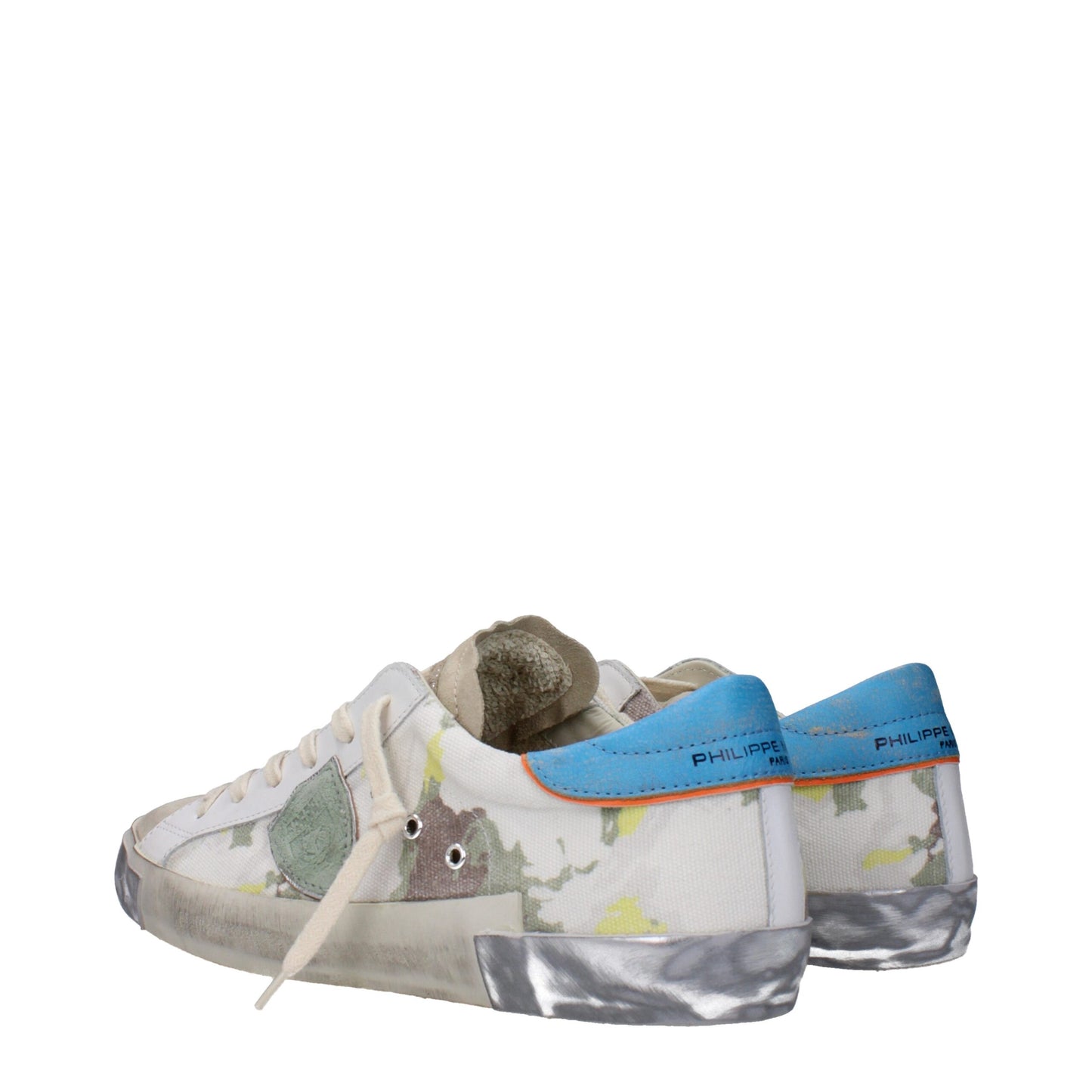 Multicolor Fabric Sneakers