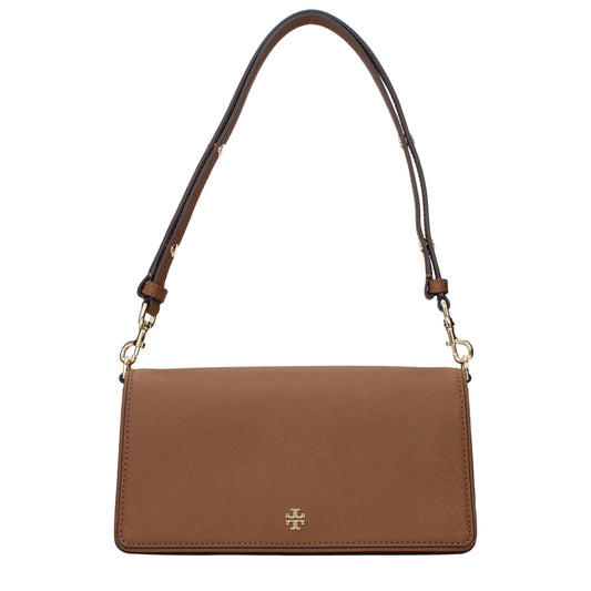 Brown Leather Shoulder Bag