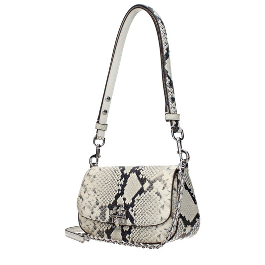 White Leather Shoulder Bag