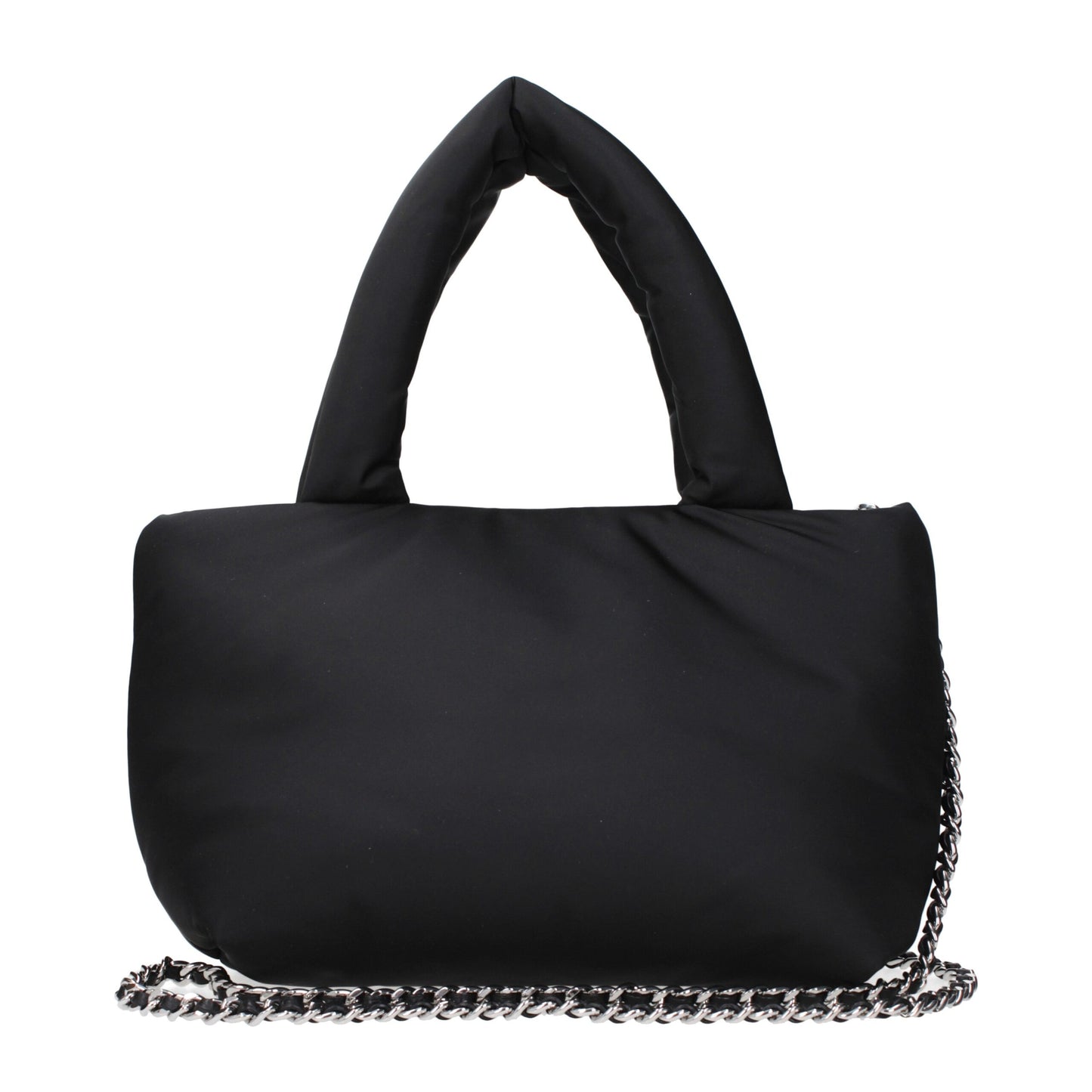 Black Fabric Handbag