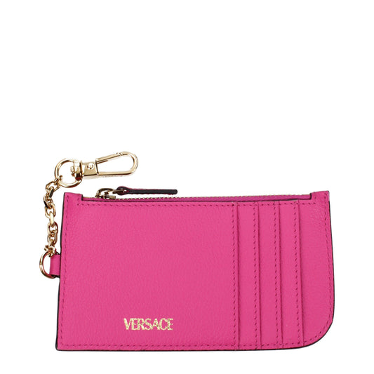 Pink Leather Wallet