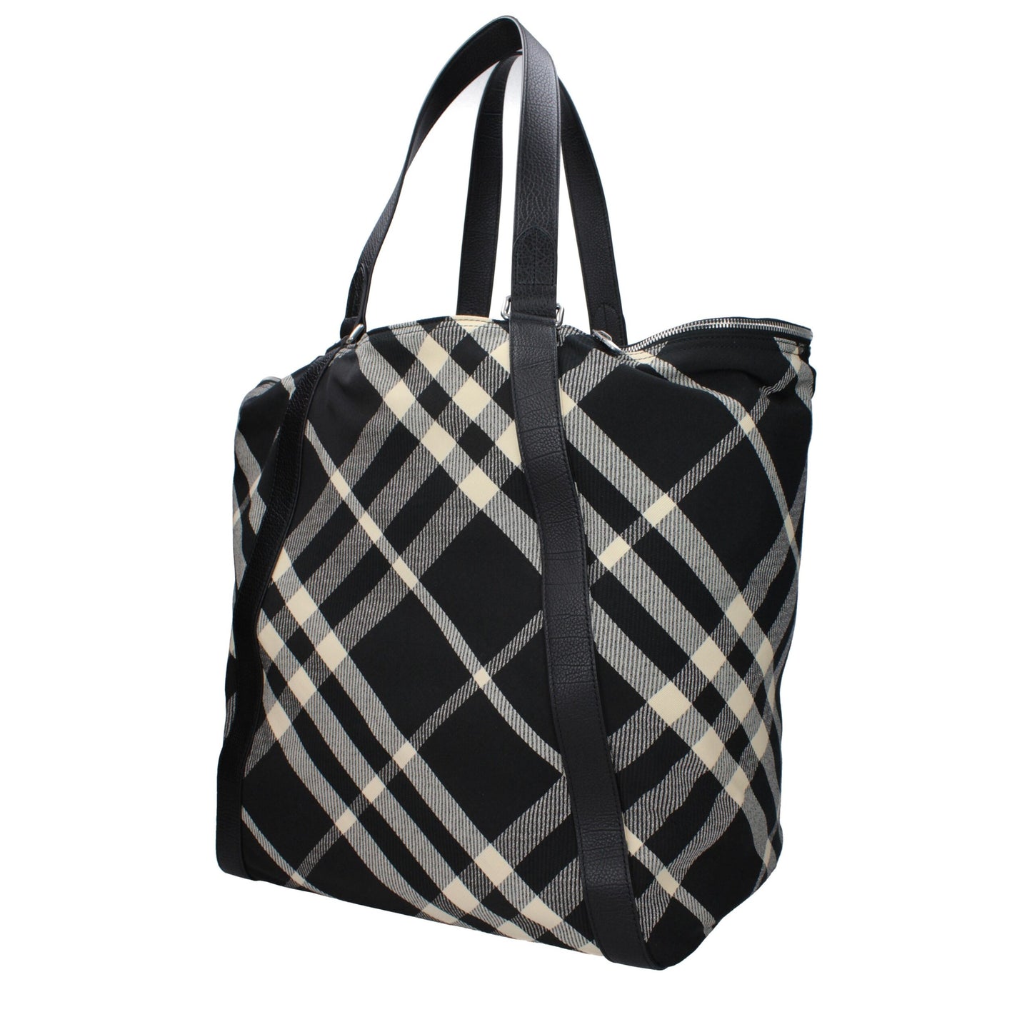 Black Fabric Shoulder Bags