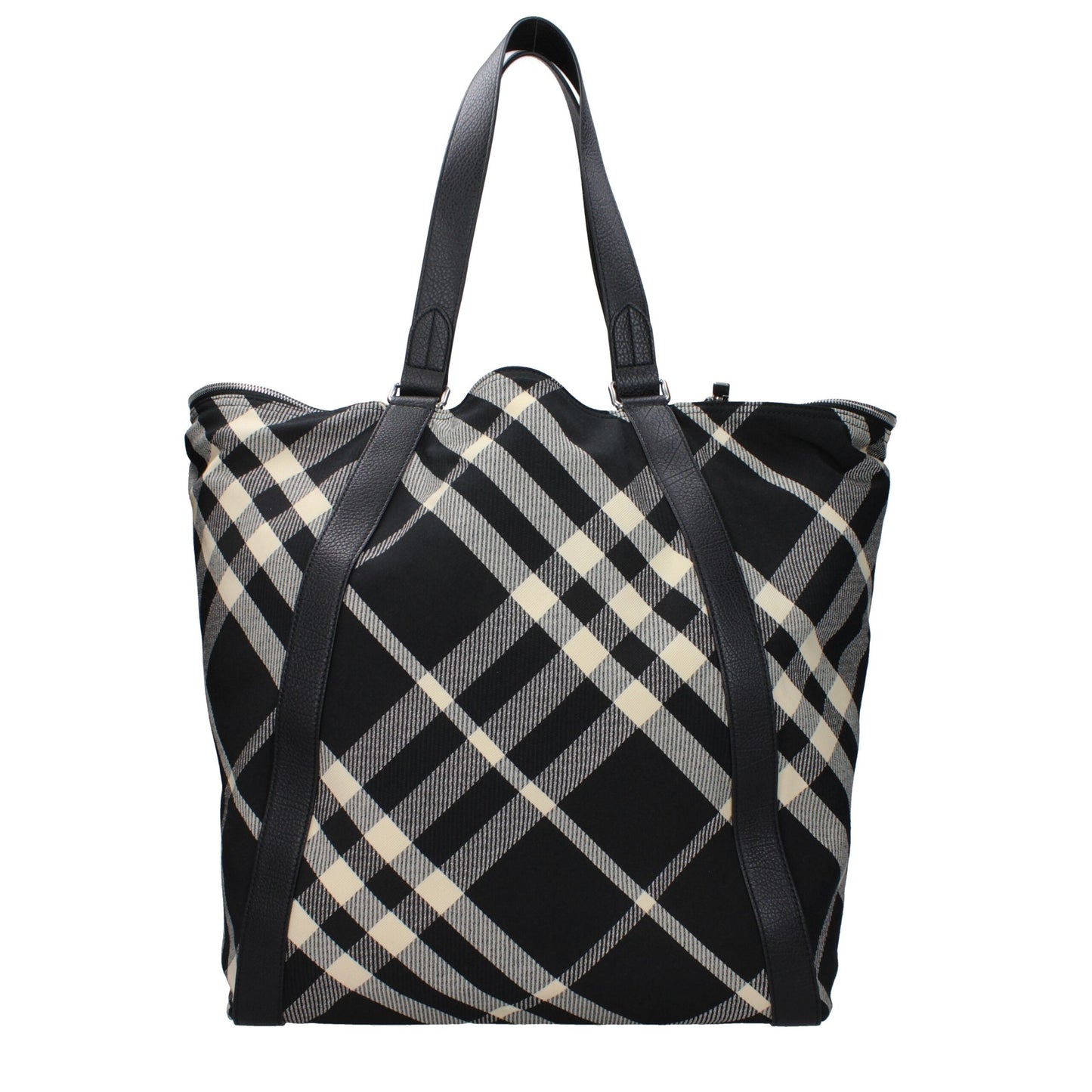 Black Fabric Shoulder Bags
