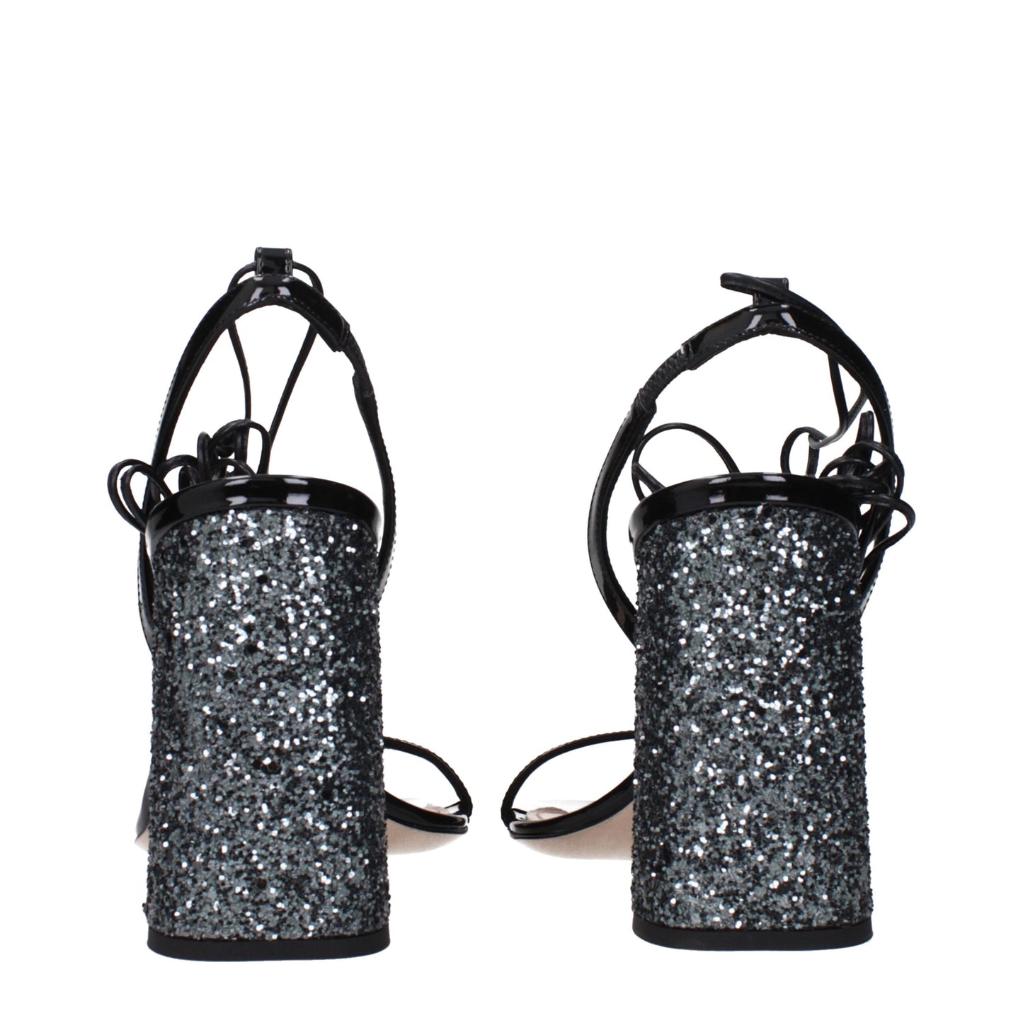Black Leather Platforms