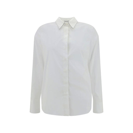 White Cotton Dress Shirt