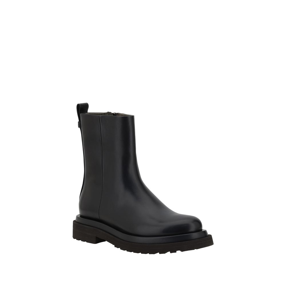 Leather Ankle Boots