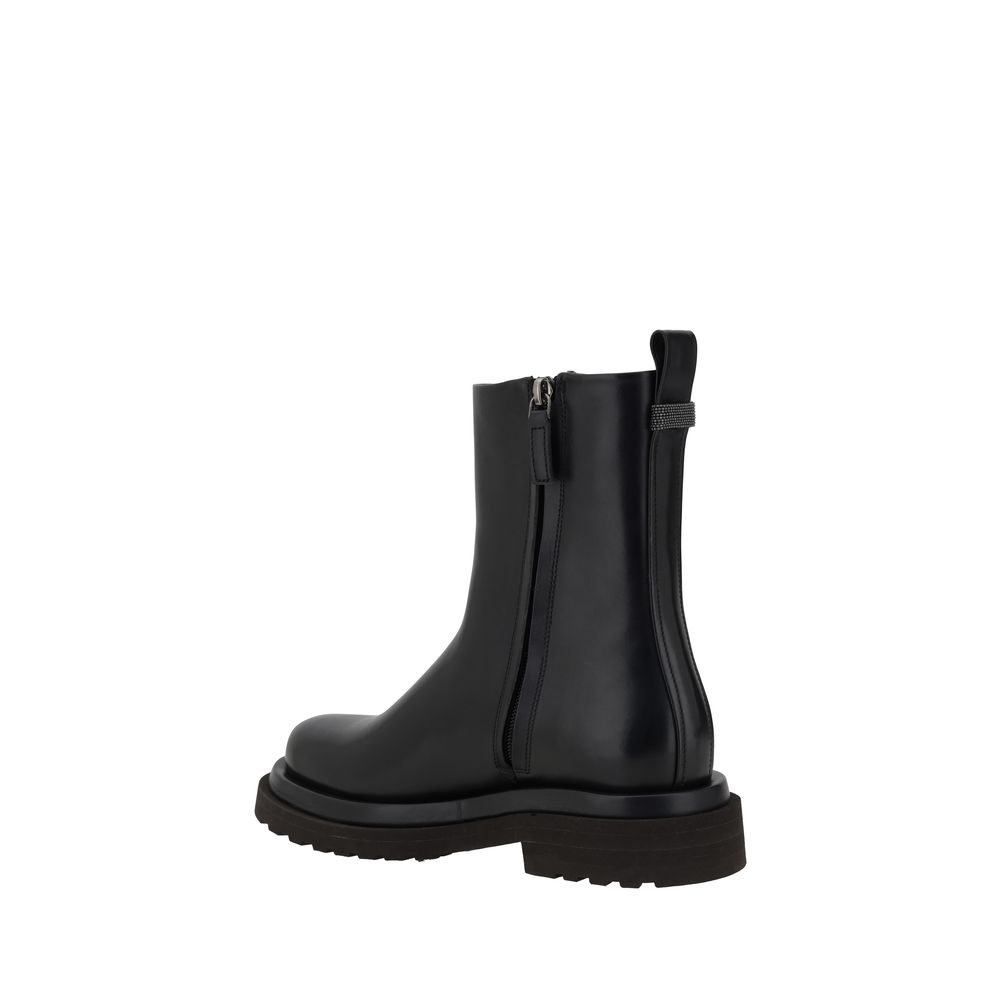 Leather Ankle Boots