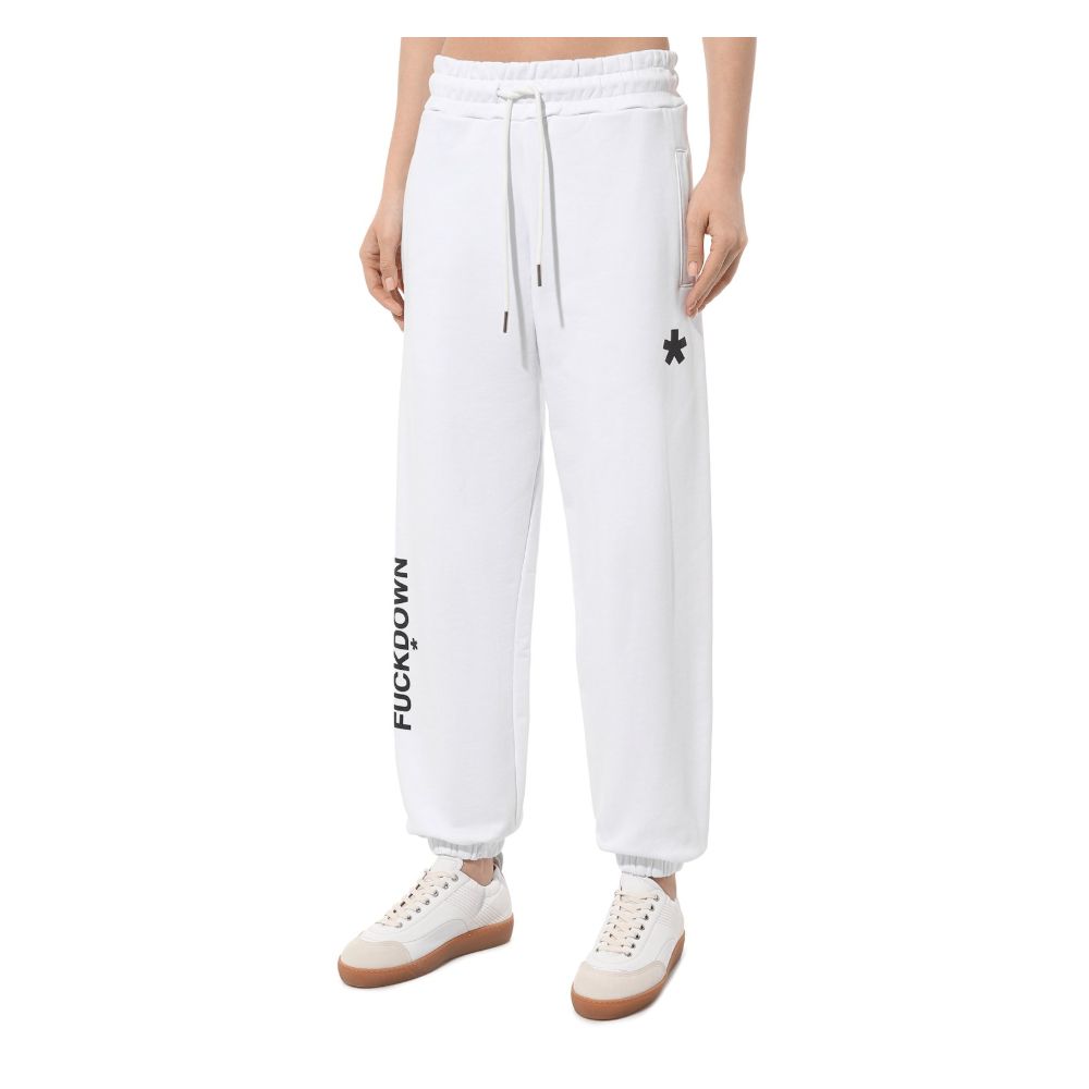 White Cotton Jeans & Pant