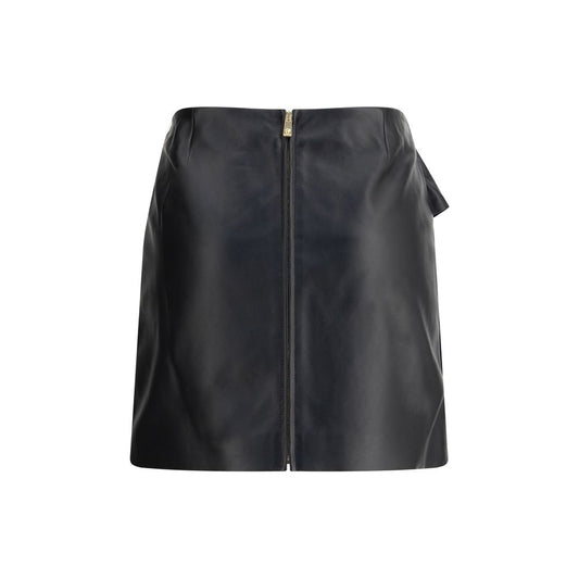 Lambskin Miniskirt