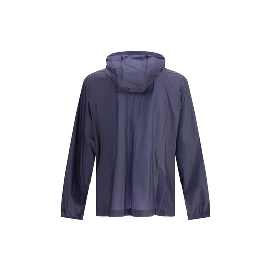 Blue Nylon Shell Jacket