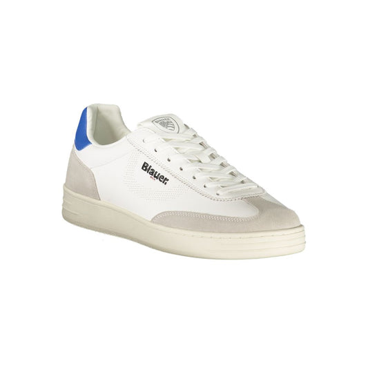 White Leather Men Sneaker