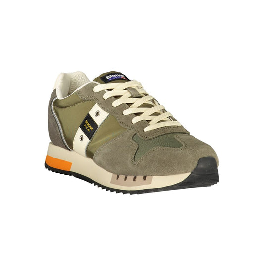 Verde Poliuretano Uomo Sneaker