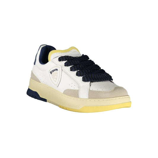 White Leather Men Sneaker