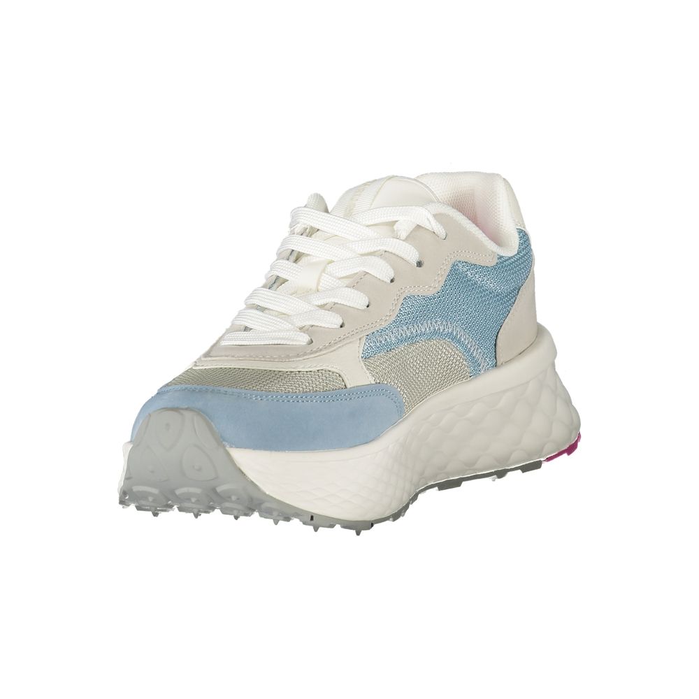 Azzurro Polyurethane Women Sneaker