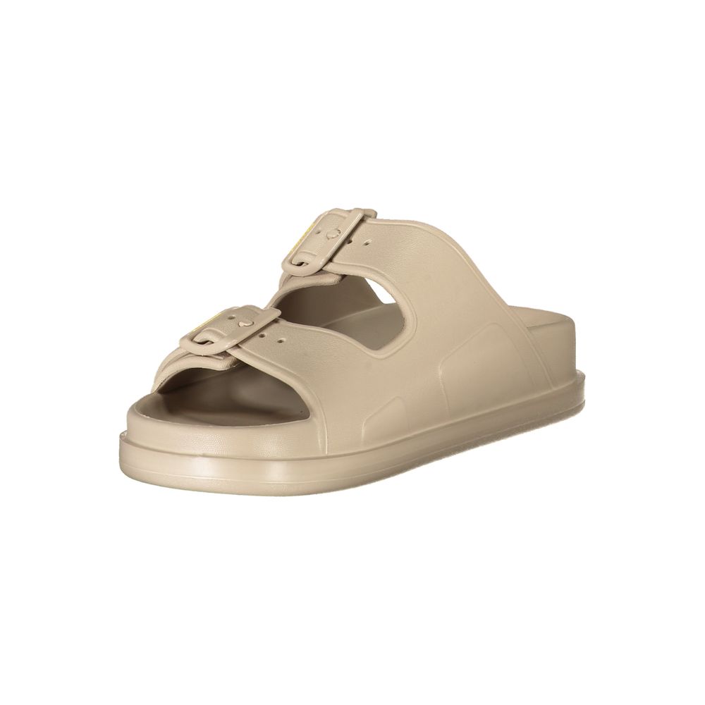 Beige Polyethylene Women Sandal