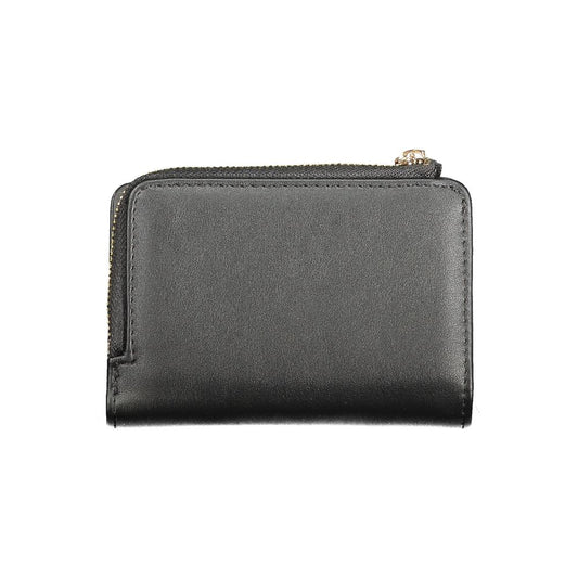 Black Polyethylene Women Wallet