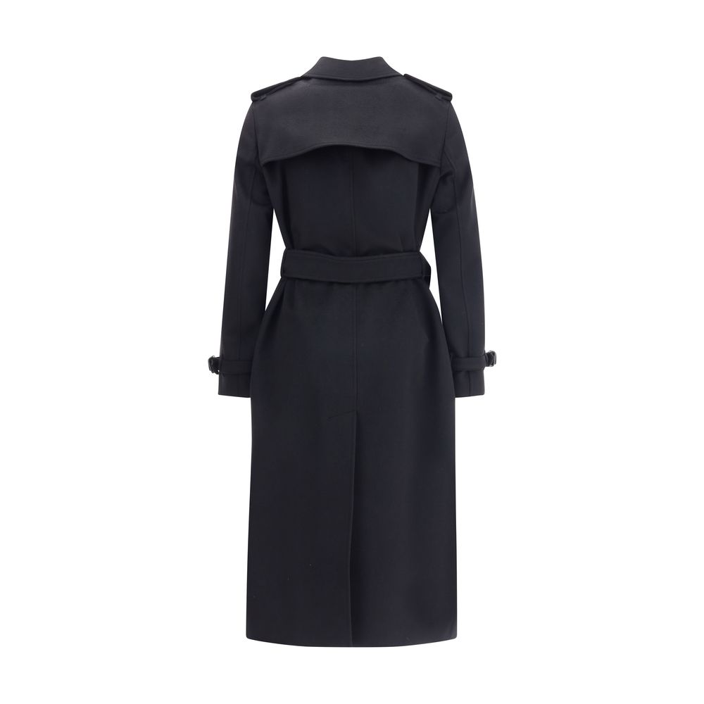 Black Cashmere Coat
