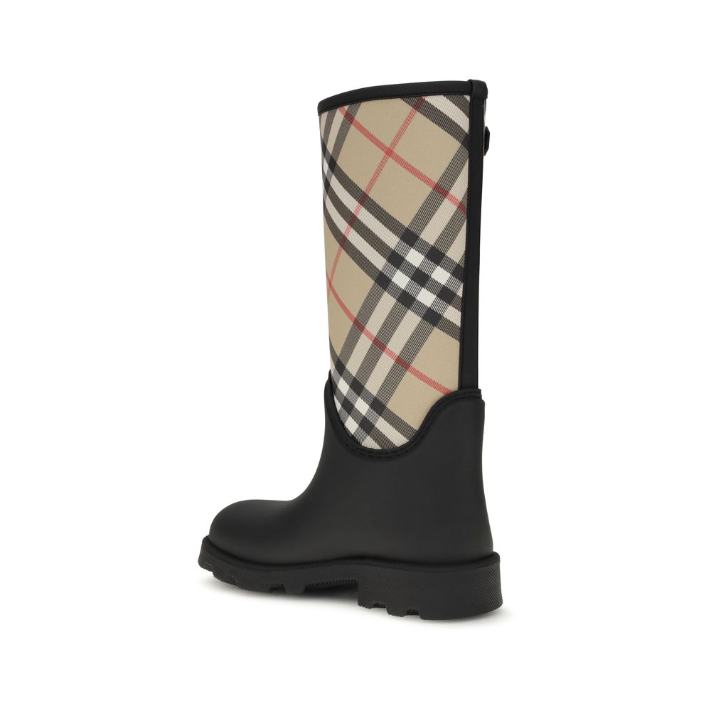 Marsh Stamp Rubber High Boots