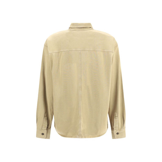 Beige Denim Shirt