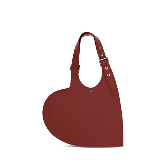 Bordeaux Calf Leather Bos Taurus Shoulder Bag