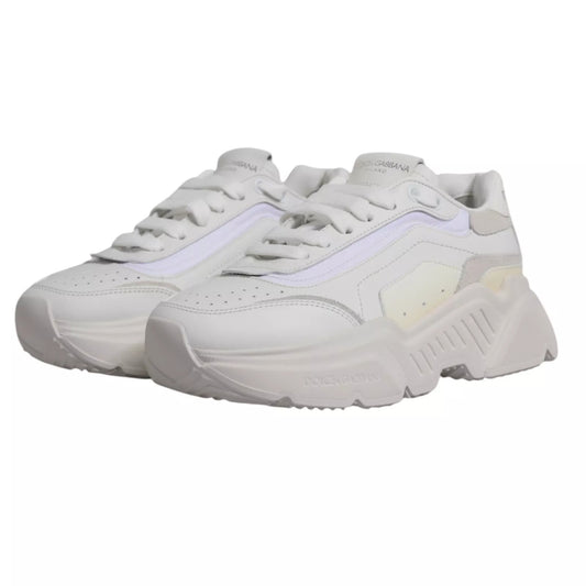 White Daymaster Low Top Mens Sneakers