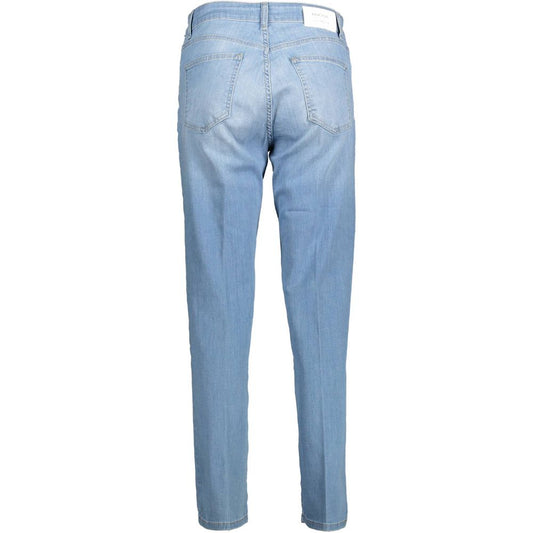 Blue Cotton Jeans & Pant