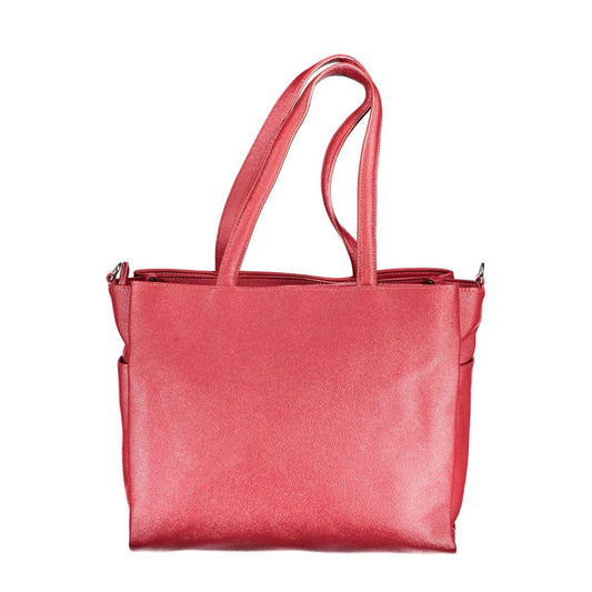 Red Polyethylene Handbag