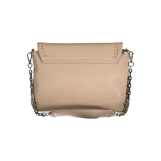 Beige Polyethylene Handbag