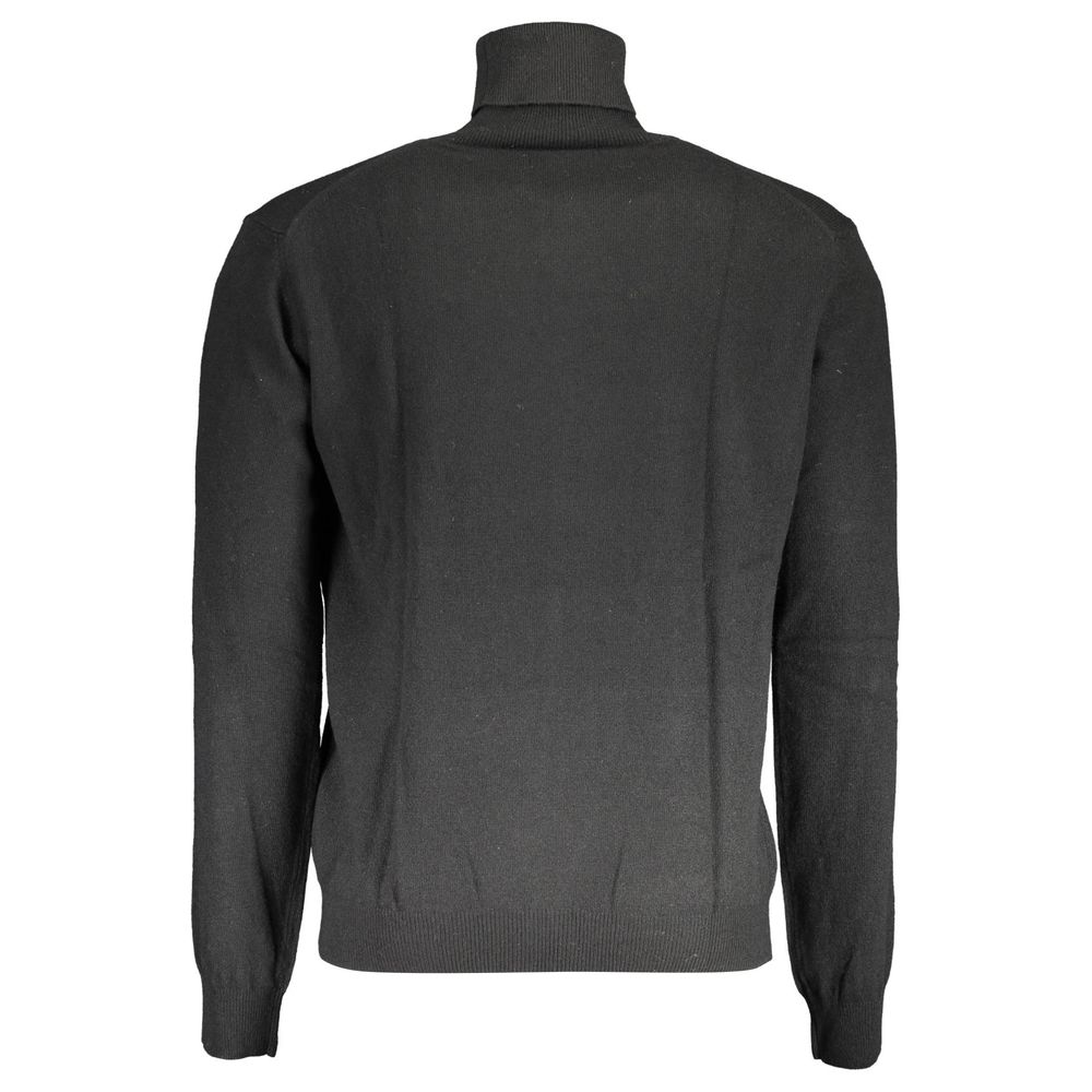 Black Wool Turtleneck