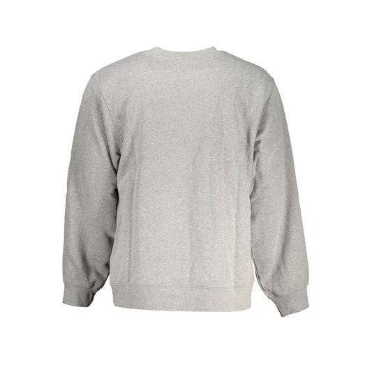 Gray Cotton Men's Sweatshirt