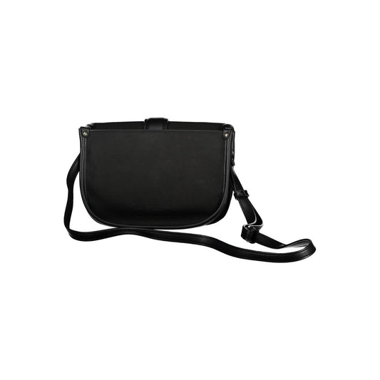 Nero Polyurethane Women Shoulder Bag