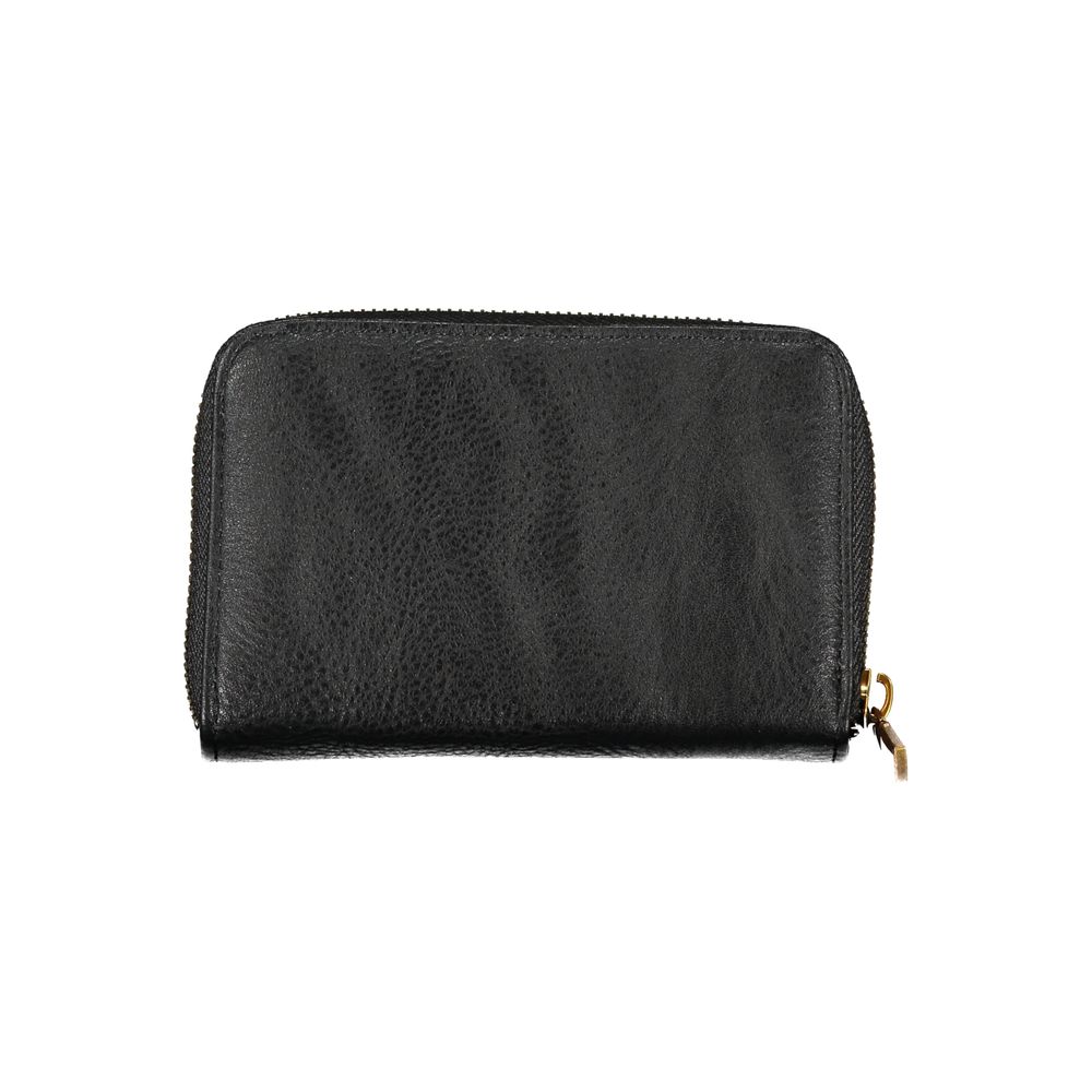 Nero Poliuretano Women Wallet