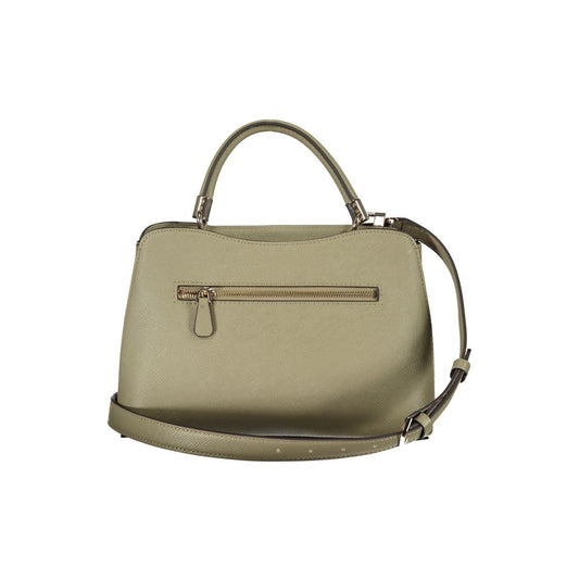 Verde Poliuretano Women Handbag