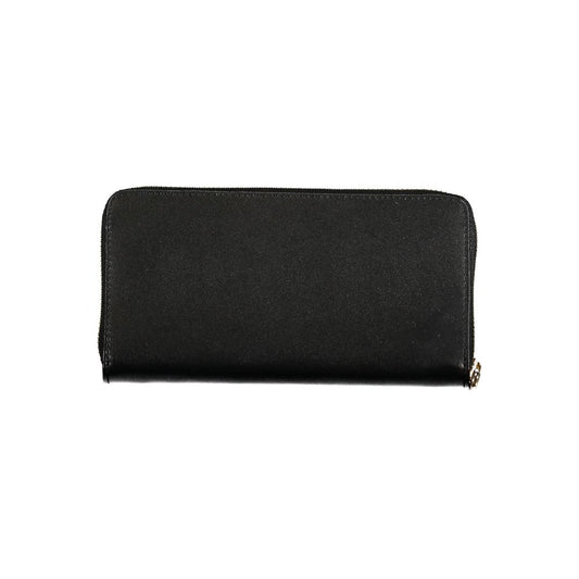 Black Leather Women Wallet
