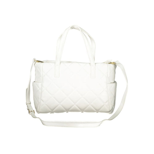 White Polyurethane Women's Bag