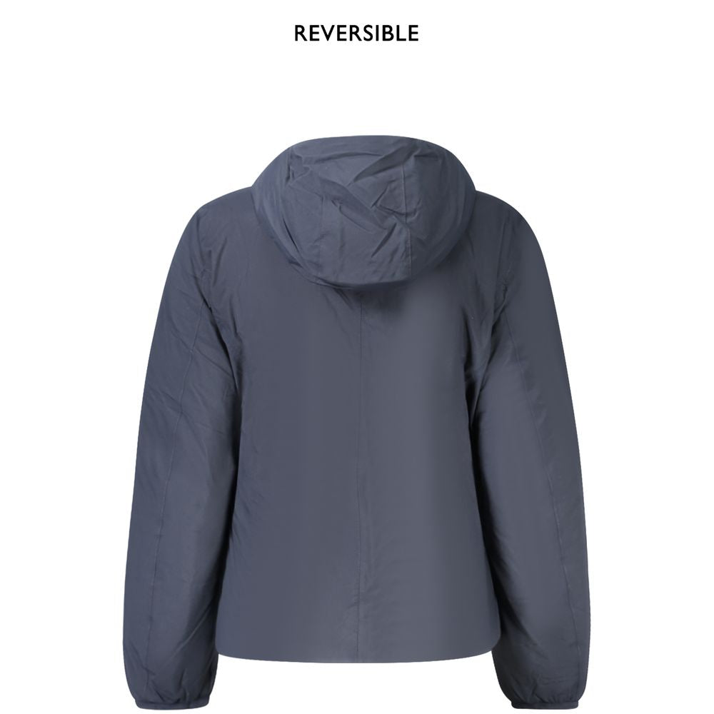 Blue Polyamide Jackets & Coat