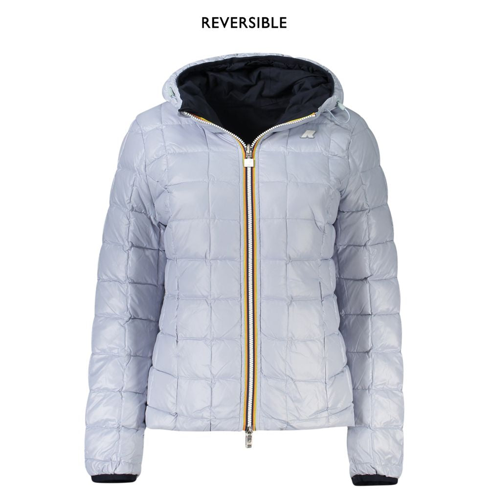 Blue Polyamide Jackets & Coat