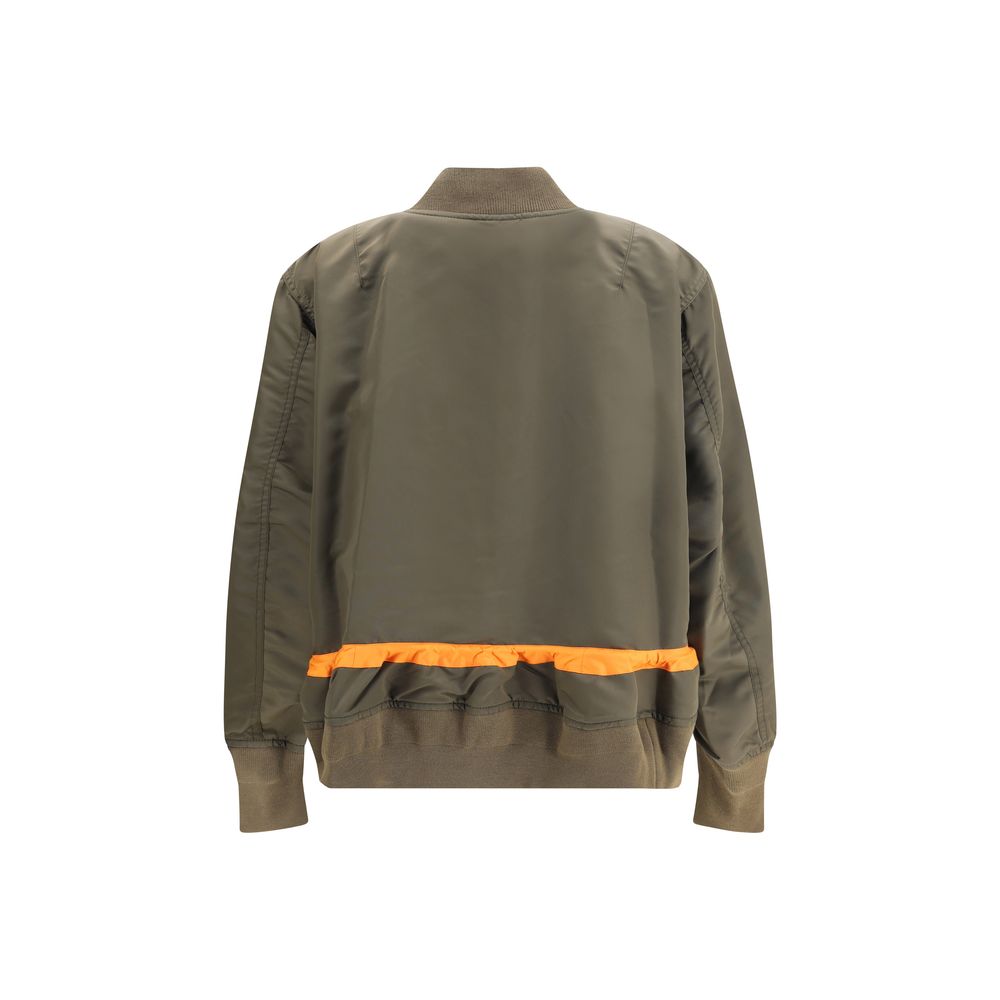 Nylon Bomber Jacket