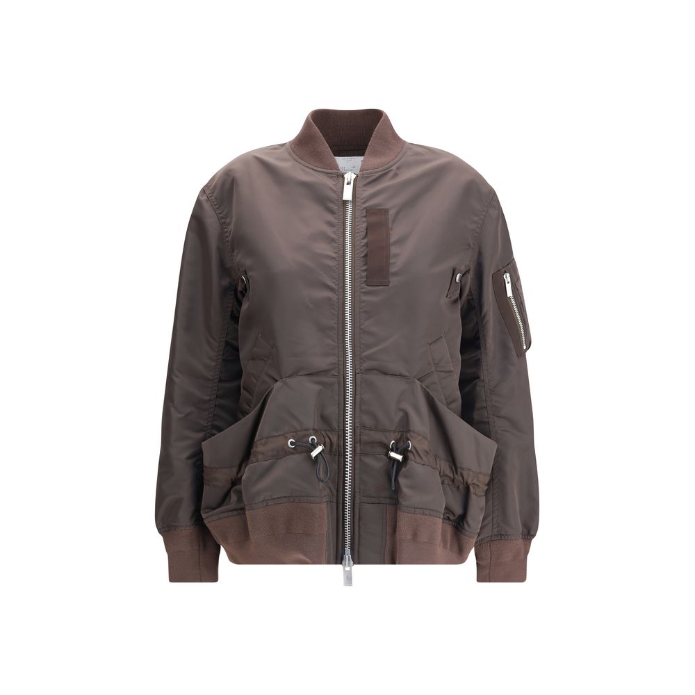 Nylon Bomber Jacket