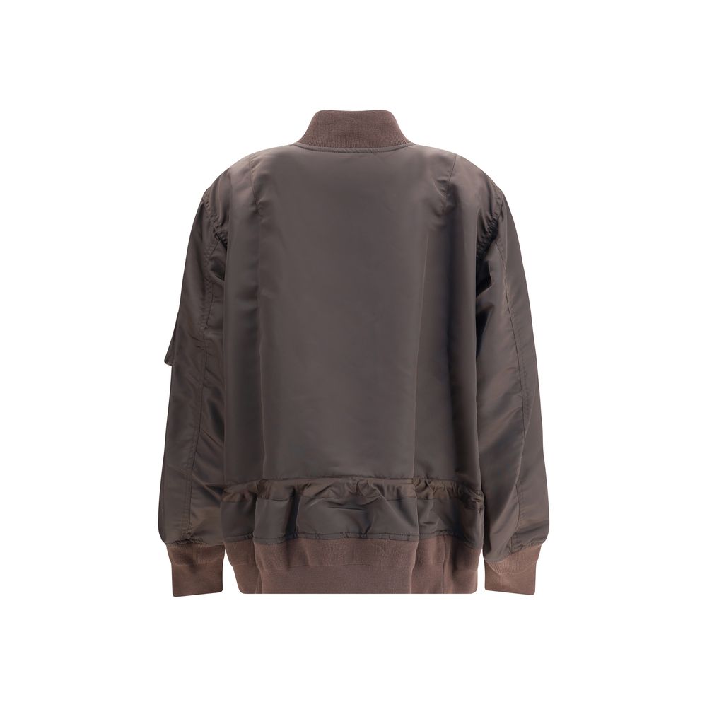 Nylon Bomber Jacket