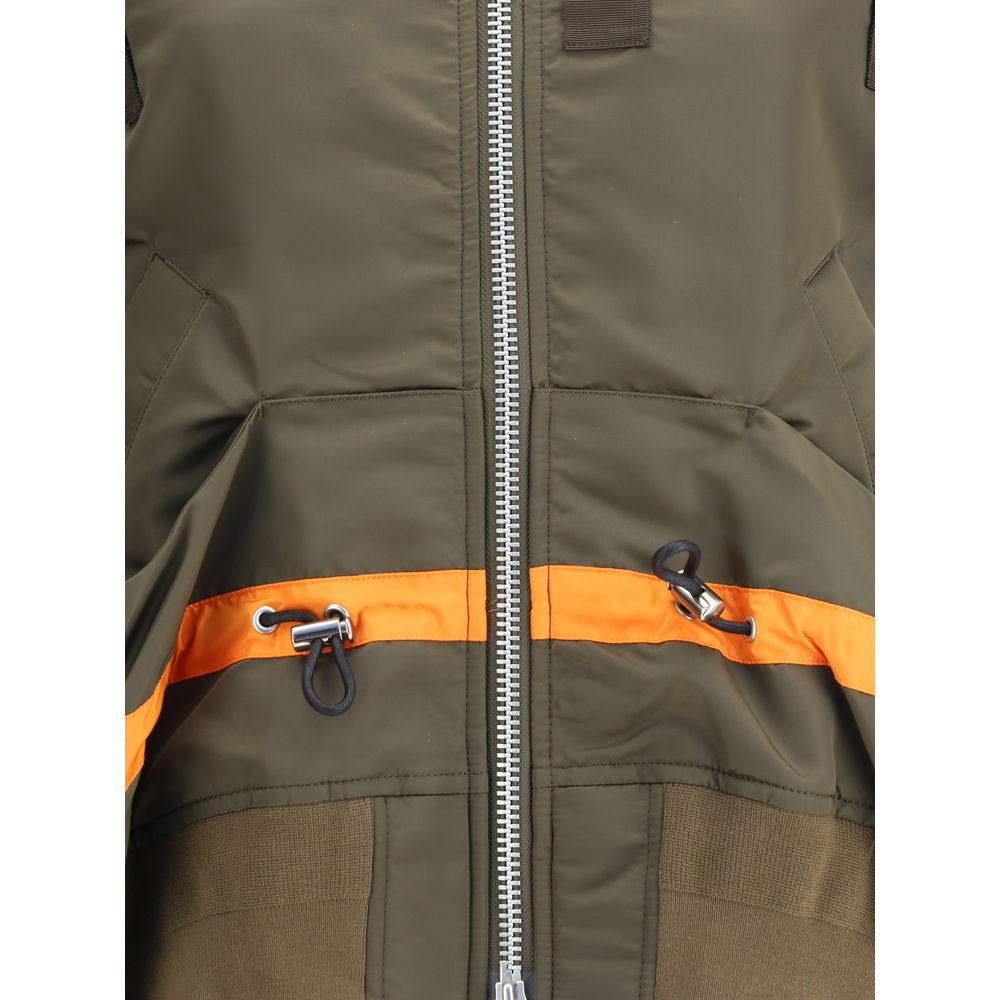 Nylon Bomber Jacket