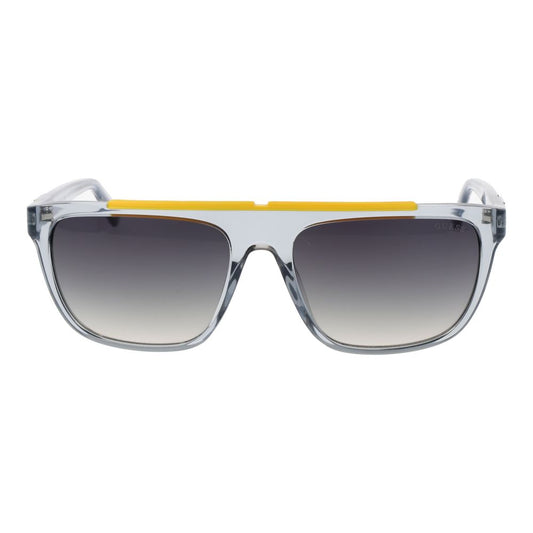 Gray Stainless Steel Sunglasses