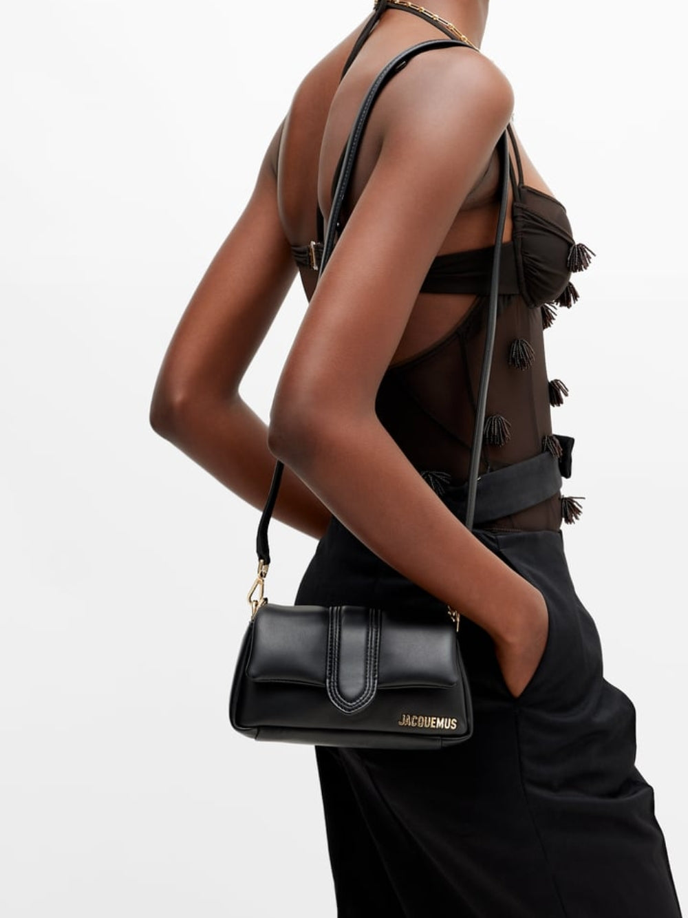 Le Petit Bambimou Black Bag
