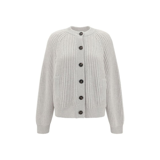 White Cashmere Cardigan
