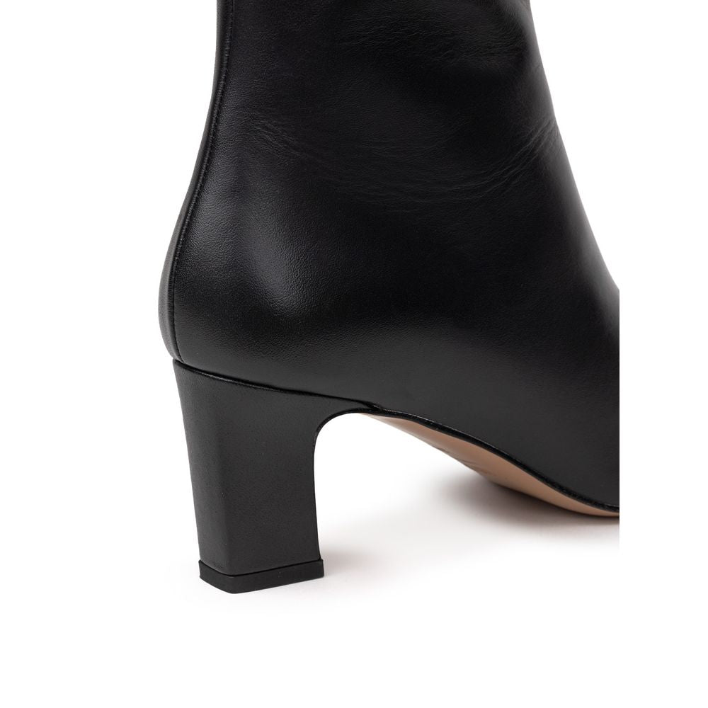 Black Leather Boot